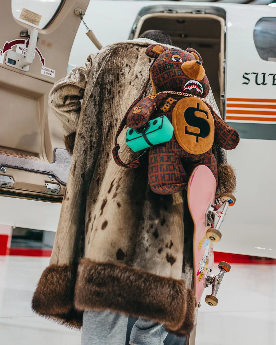 Sprayground Classic | OFFENDED MONEYBEAR TEDDYBEAR BACKPACK