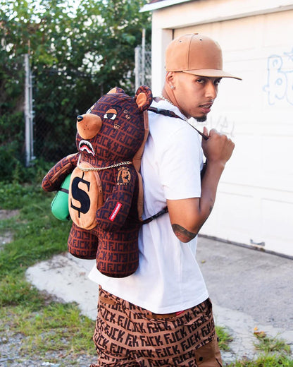 Sprayground Classic | OFFENDED MONEYBEAR TEDDYBEAR BACKPACK