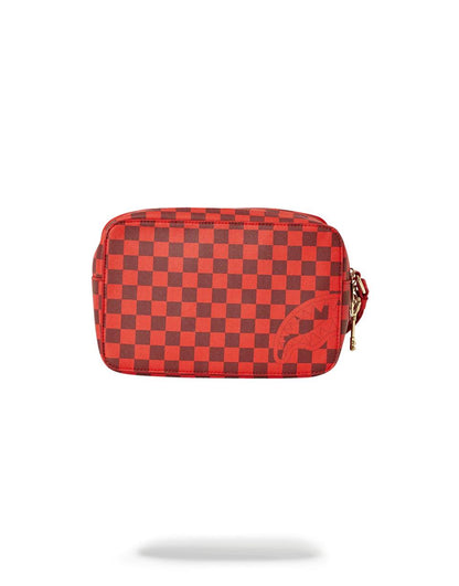 Sprayground Trending | SHARKS IN PARIS RED TOILETRY AKA MONEY BAGS