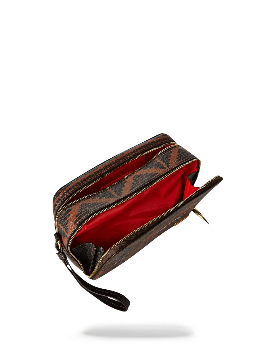 Sprayground Exclusive | LEOPARDS IN PARIS TOILETRY AKA MONEY BAG