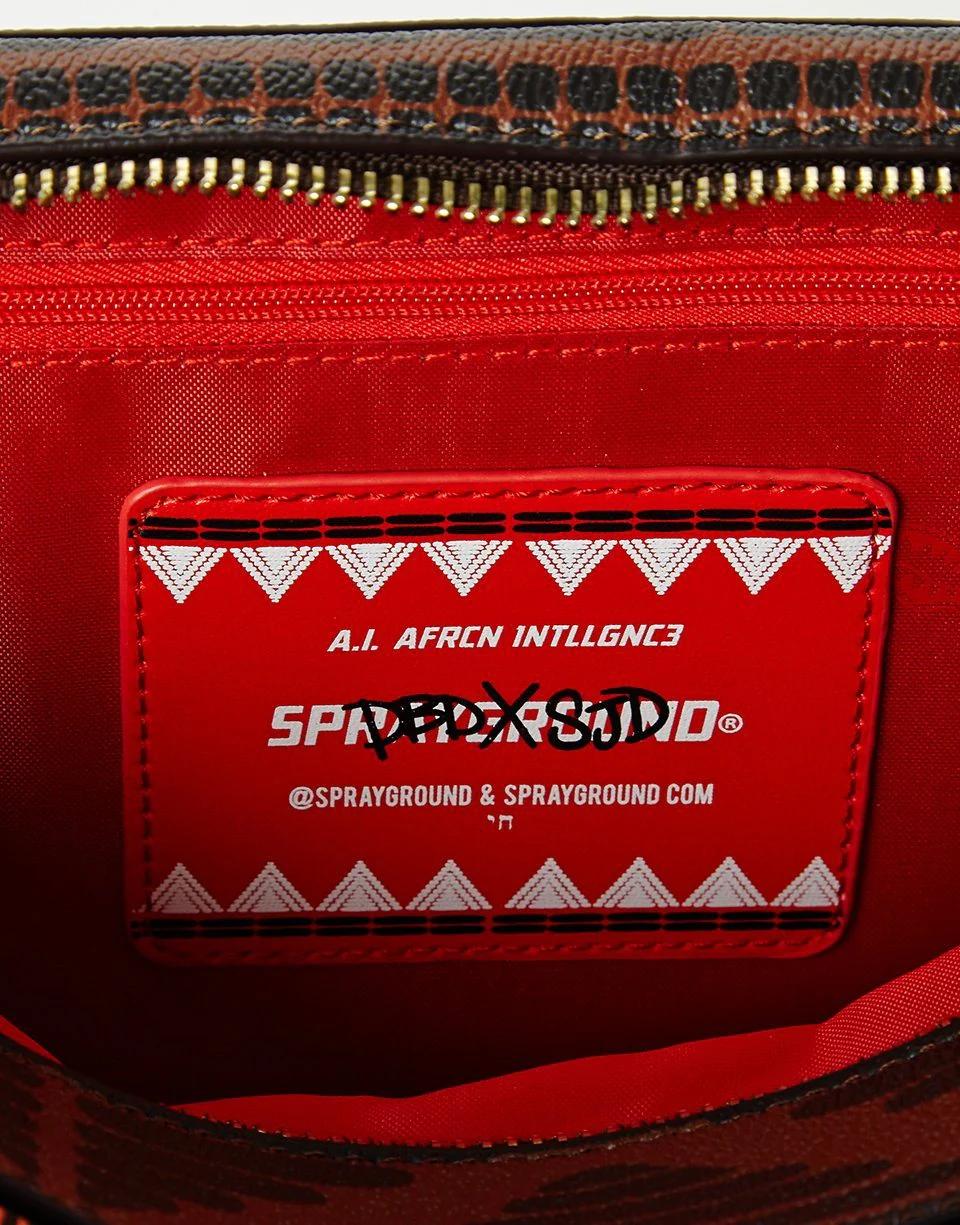 Sprayground Exclusive | LEOPARDS IN PARIS TOILETRY AKA MONEY BAG