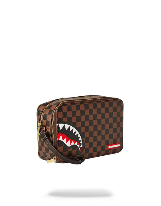 Sprayground Signature | SHARKS IN PARIS TOILETRY BAG