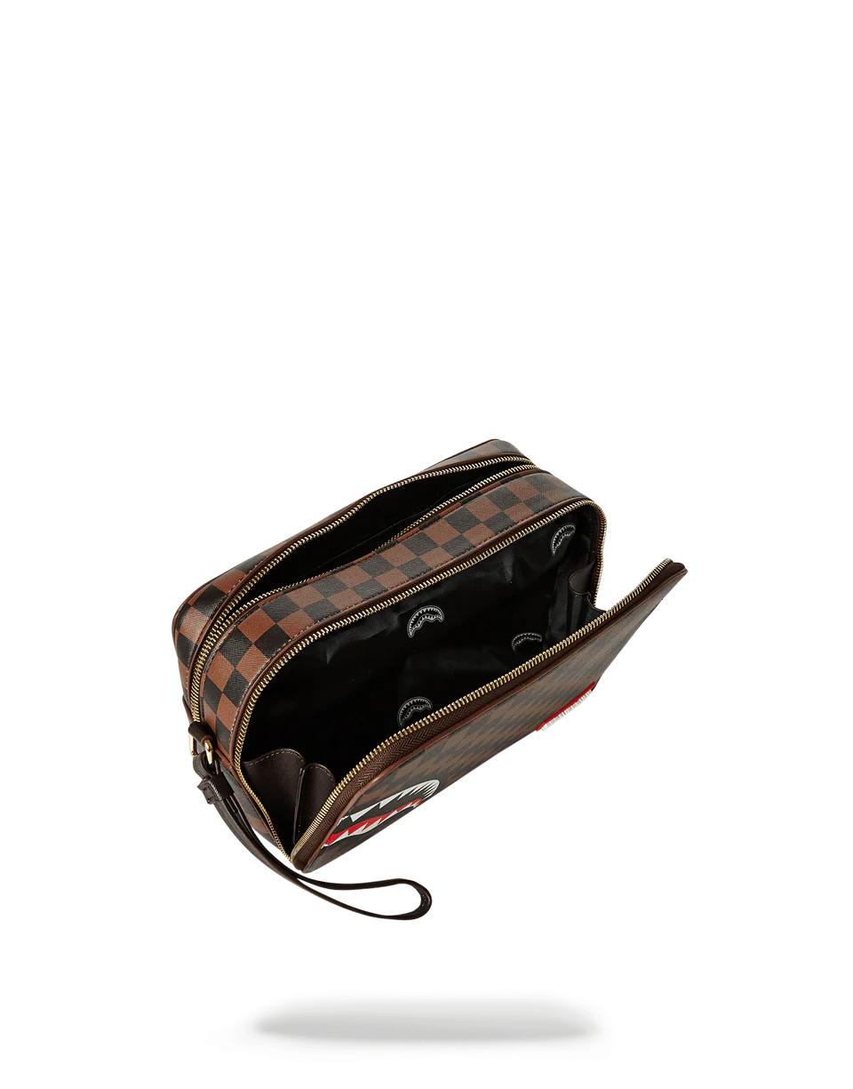 Sprayground Signature | SHARKS IN PARIS TOILETRY BAG