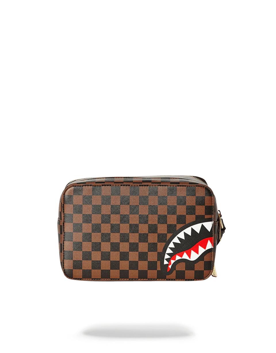 Sprayground Signature | SHARKS IN PARIS TOILETRY BAG