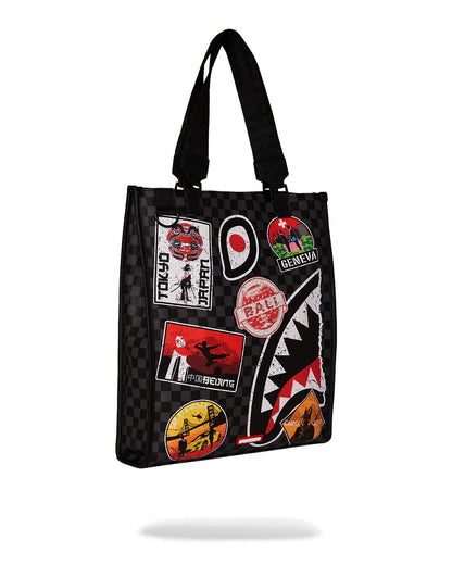 Sprayground New | GLOBAL MOGUL UNLIMITED MILES LOFT TOTE