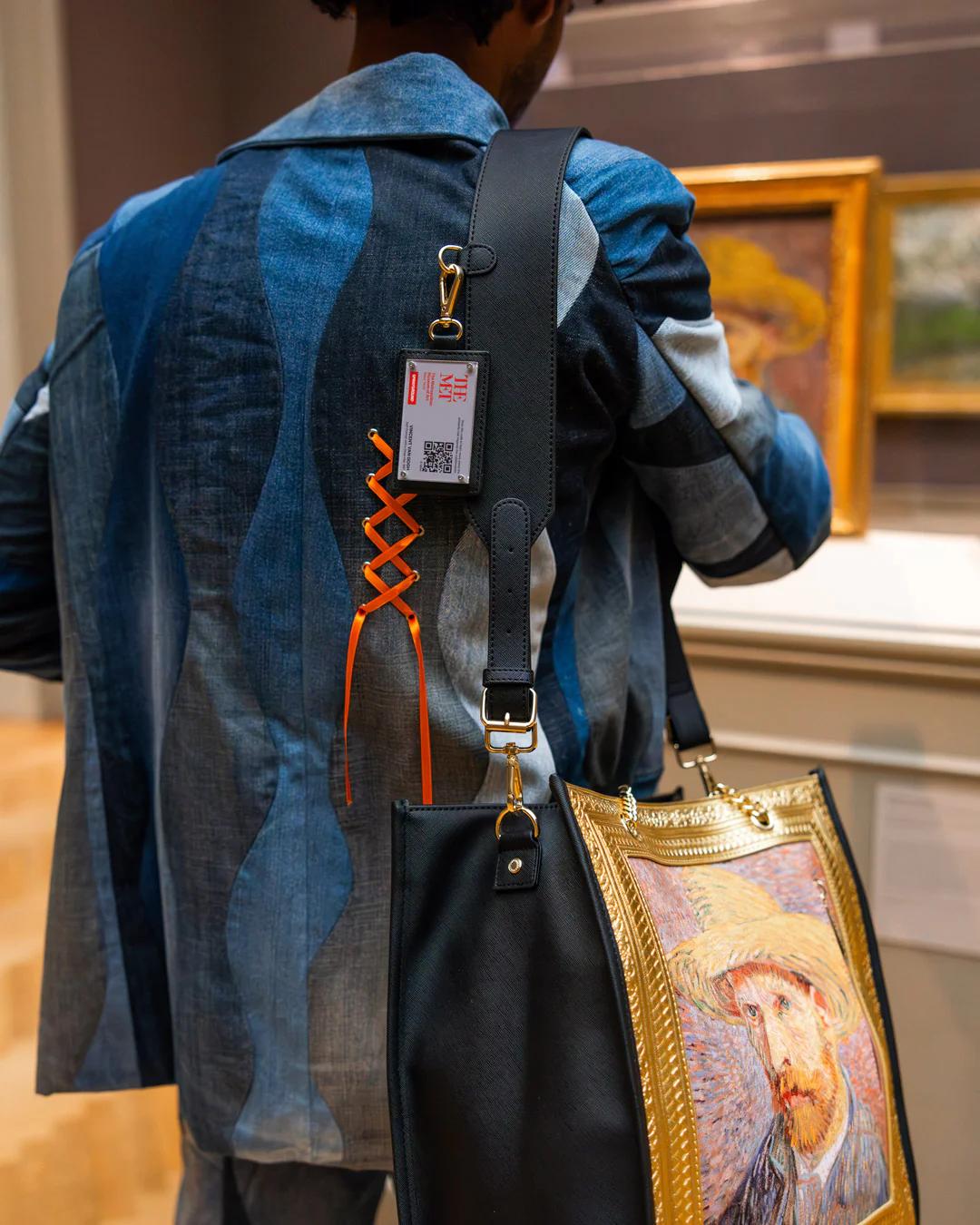 Sprayground Popular | THE MET VAN GOGH FRAMED SELF-PORTRAIT TOTE