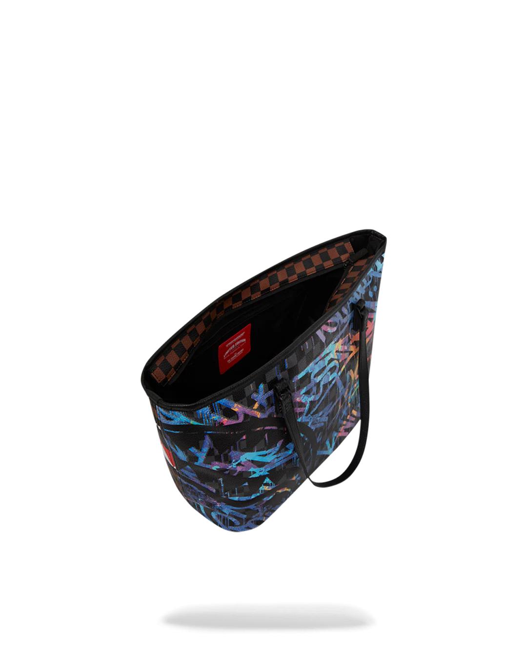 Sprayground Classic | GLOW IN THE DARK CITY OF LIGHT TOTE