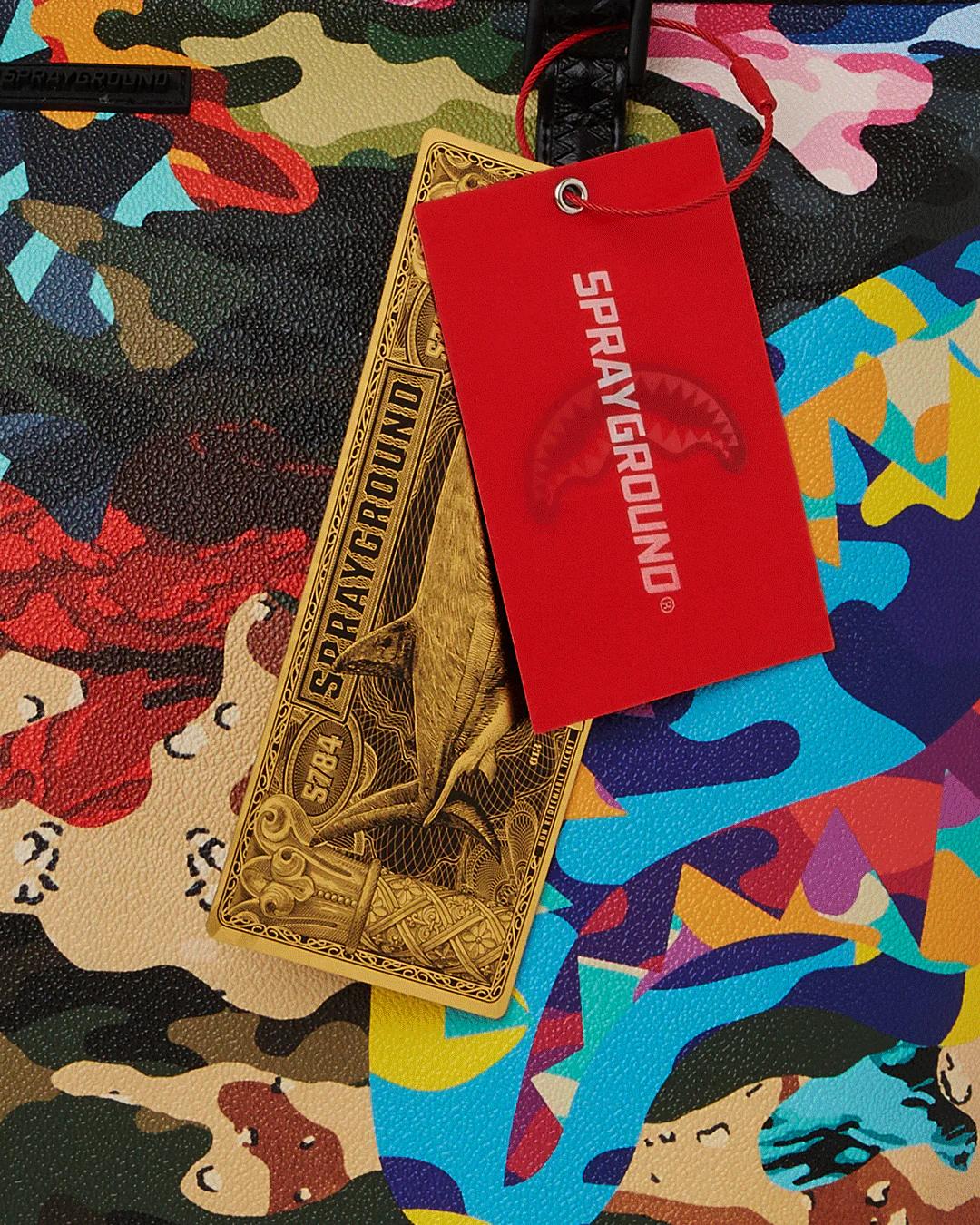 Sprayground Best Seller | SLICED AND DICED CAMO TOTE