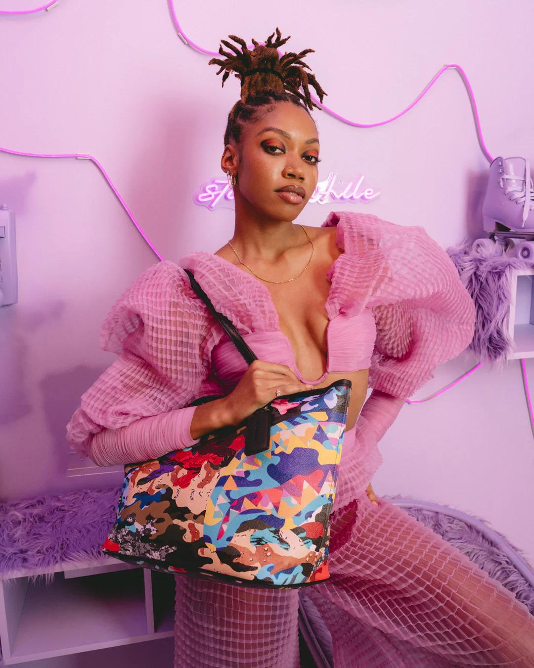 Sprayground Best Seller | SLICED AND DICED CAMO TOTE