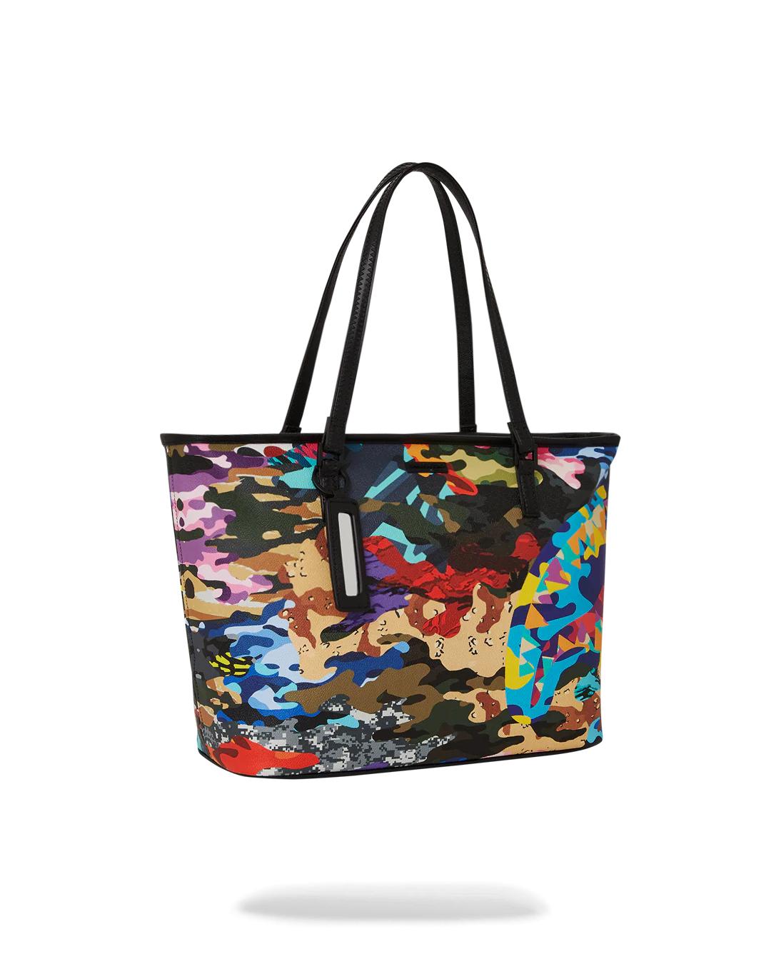 Sprayground Best Seller | SLICED AND DICED CAMO TOTE