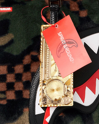 Sprayground Essential | BIG SKY FUR SHARK TOTE