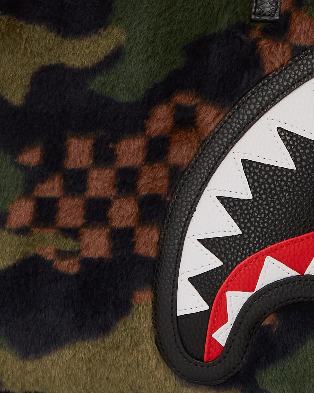 Sprayground Essential | BIG SKY FUR SHARK TOTE