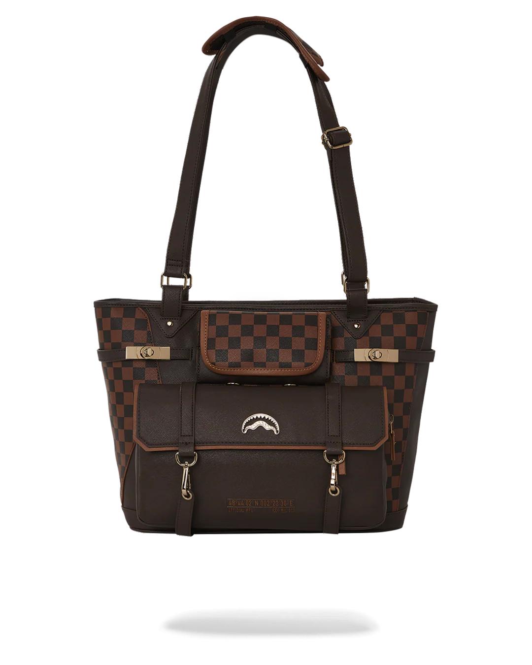 Sprayground Featured | CHECKMATE ROYALE TOTE