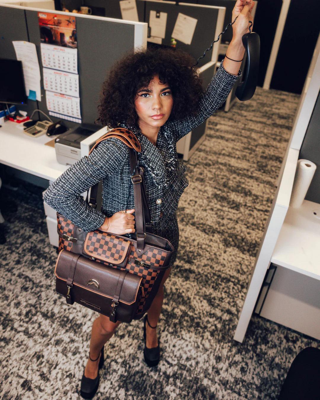 Sprayground Featured | CHECKMATE ROYALE TOTE