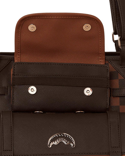 Sprayground Featured | CHECKMATE ROYALE TOTE