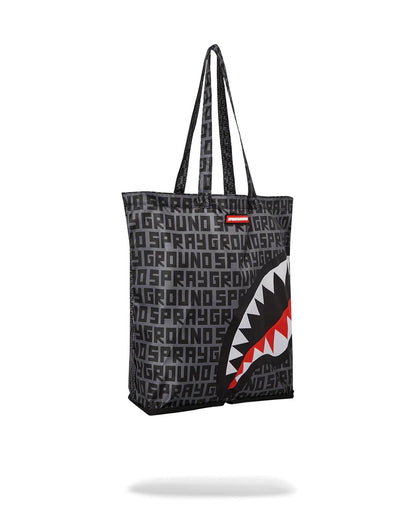 Sprayground Recommended | SHARKFINITY STEALTH PILOT PACKABLE TOTE