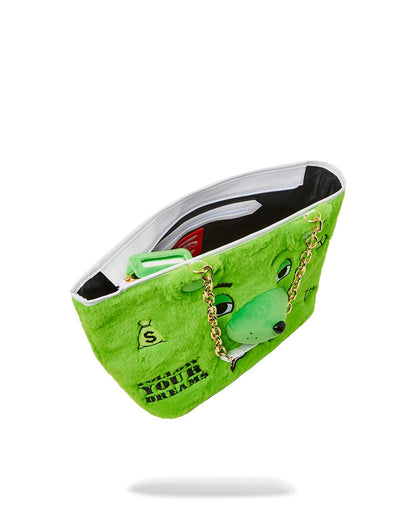 Sprayground Essential | PLUSH MONEYBEAR TOTE (GREEN)