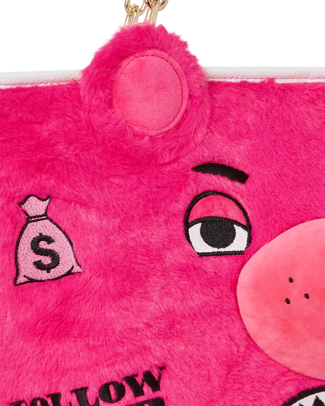 Sprayground Premium | PLUSH MONEYBEAR TOTE (PINK)