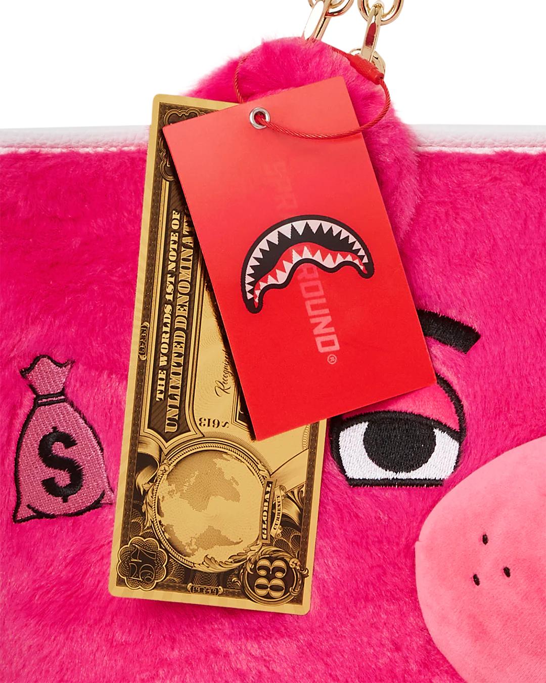Sprayground Premium | PLUSH MONEYBEAR TOTE (PINK)