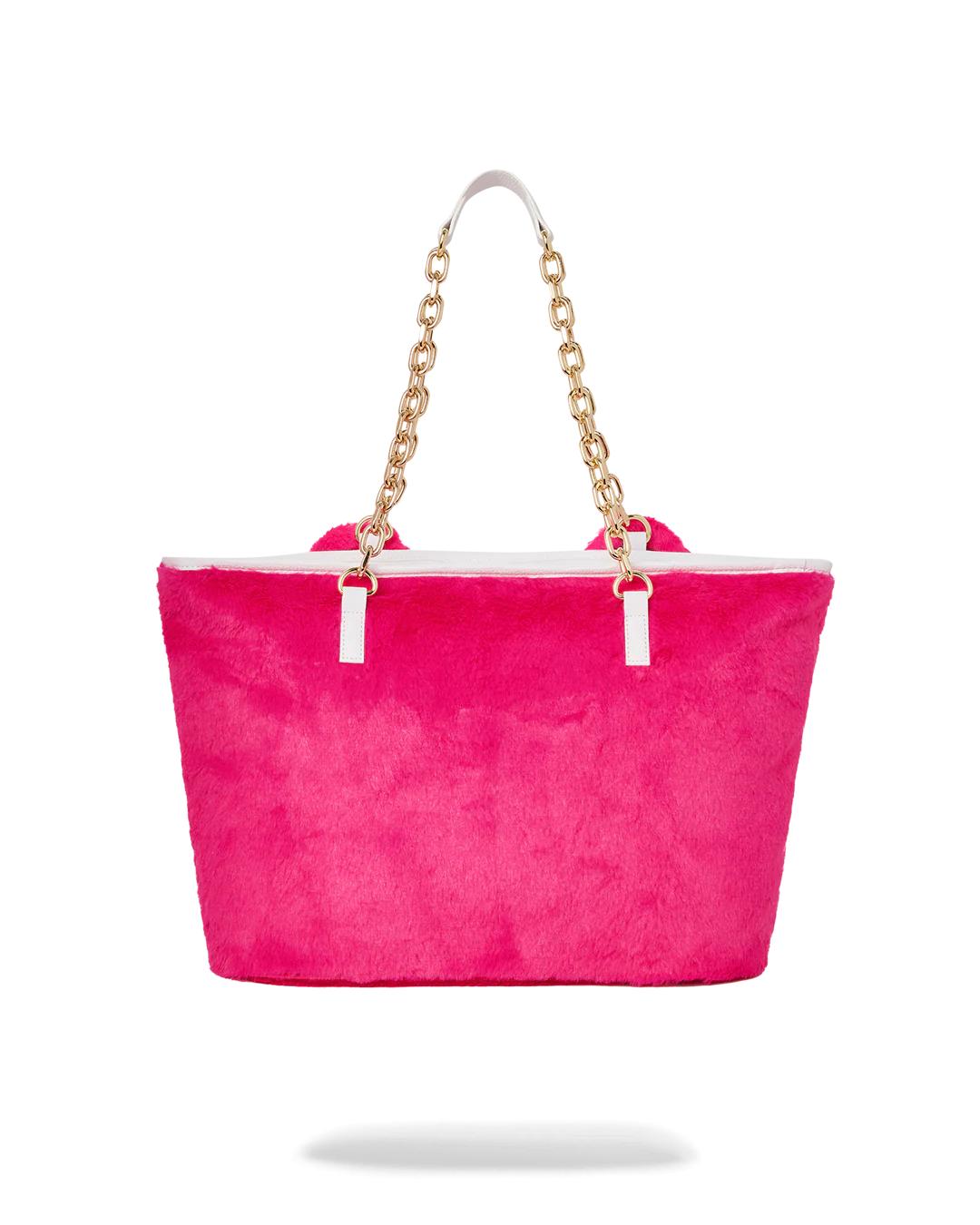Sprayground Premium | PLUSH MONEYBEAR TOTE (PINK)