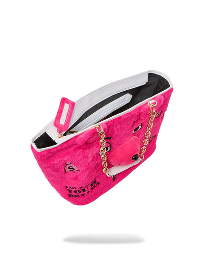 Sprayground Premium | PLUSH MONEYBEAR TOTE (PINK)