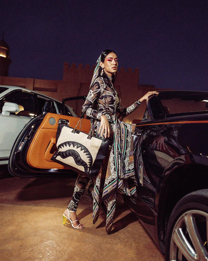 Sprayground Featured | RAFFIA PALM TOTE