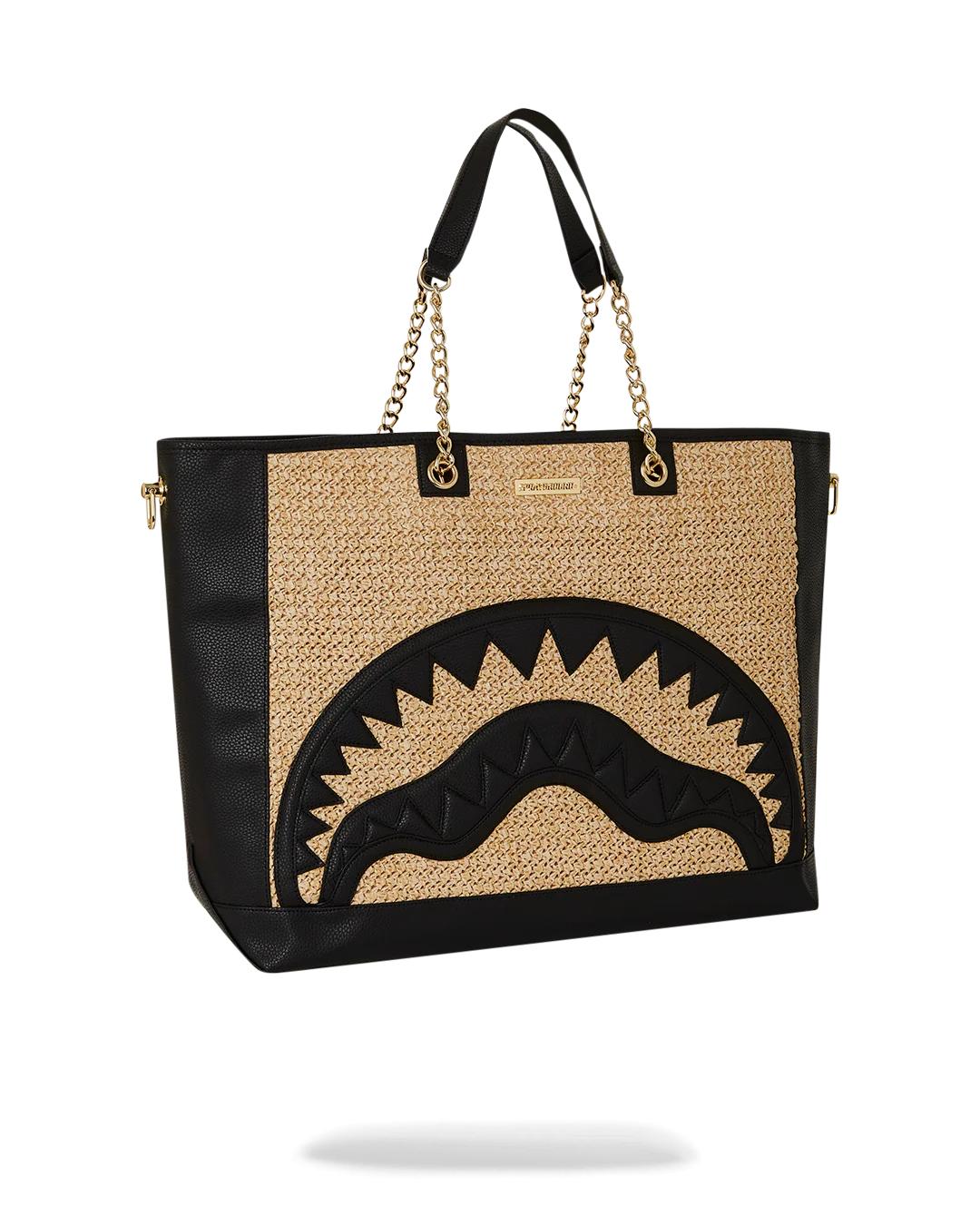 Sprayground Featured | RAFFIA PALM TOTE