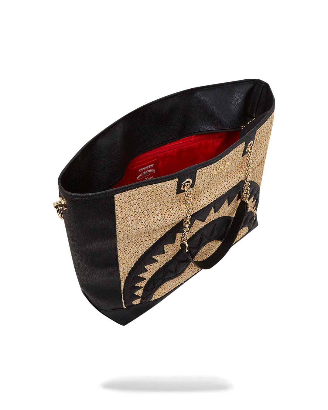 Sprayground Featured | RAFFIA PALM TOTE