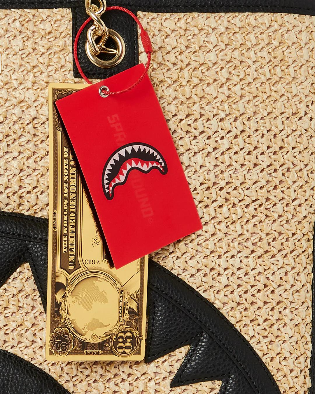 Sprayground Featured | RAFFIA PALM TOTE