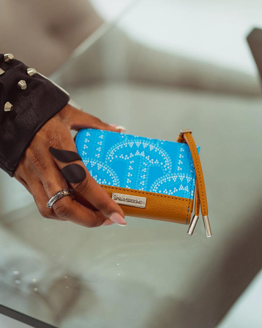 Sprayground New | ILLUCHAINS TURQ WALLET