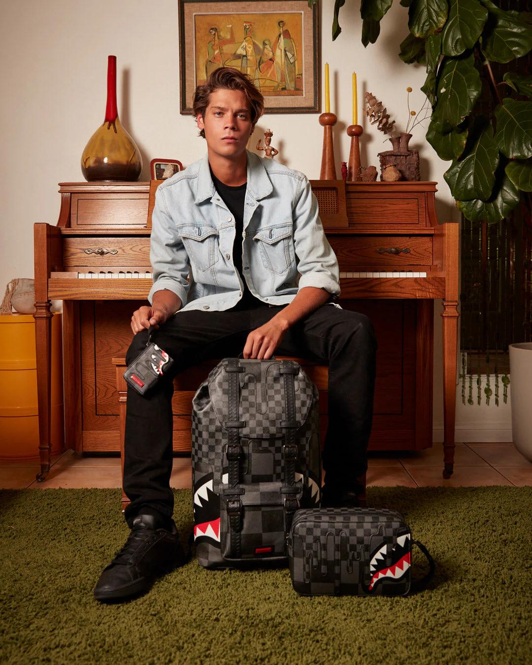 Sprayground Trending | XTC GREY SHARKS IN PARIS WALLET