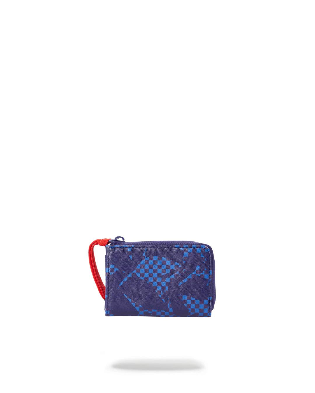 Sprayground Featured | SHARK CHECK (BLUE) WALLET