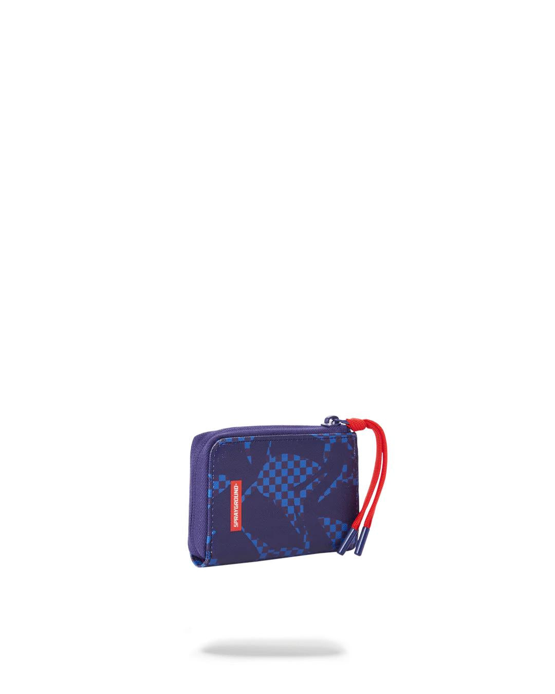 Sprayground Featured | SHARK CHECK (BLUE) WALLET