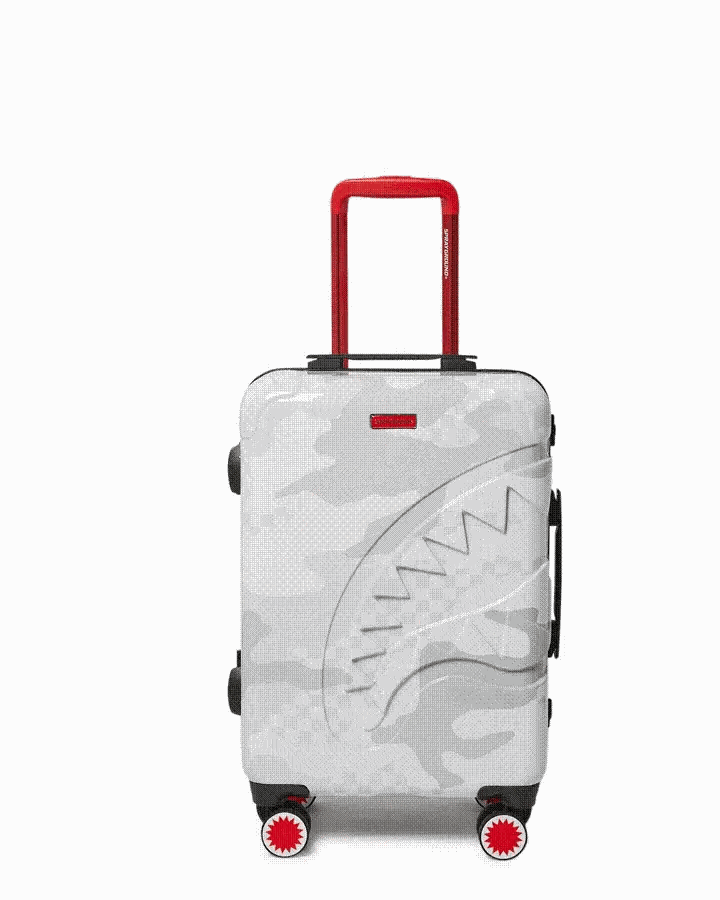 Sprayground Recommended | 3AM LE BLANC SHARKNAUTICS HARDSHELL CARRY-ON LUGGAGE