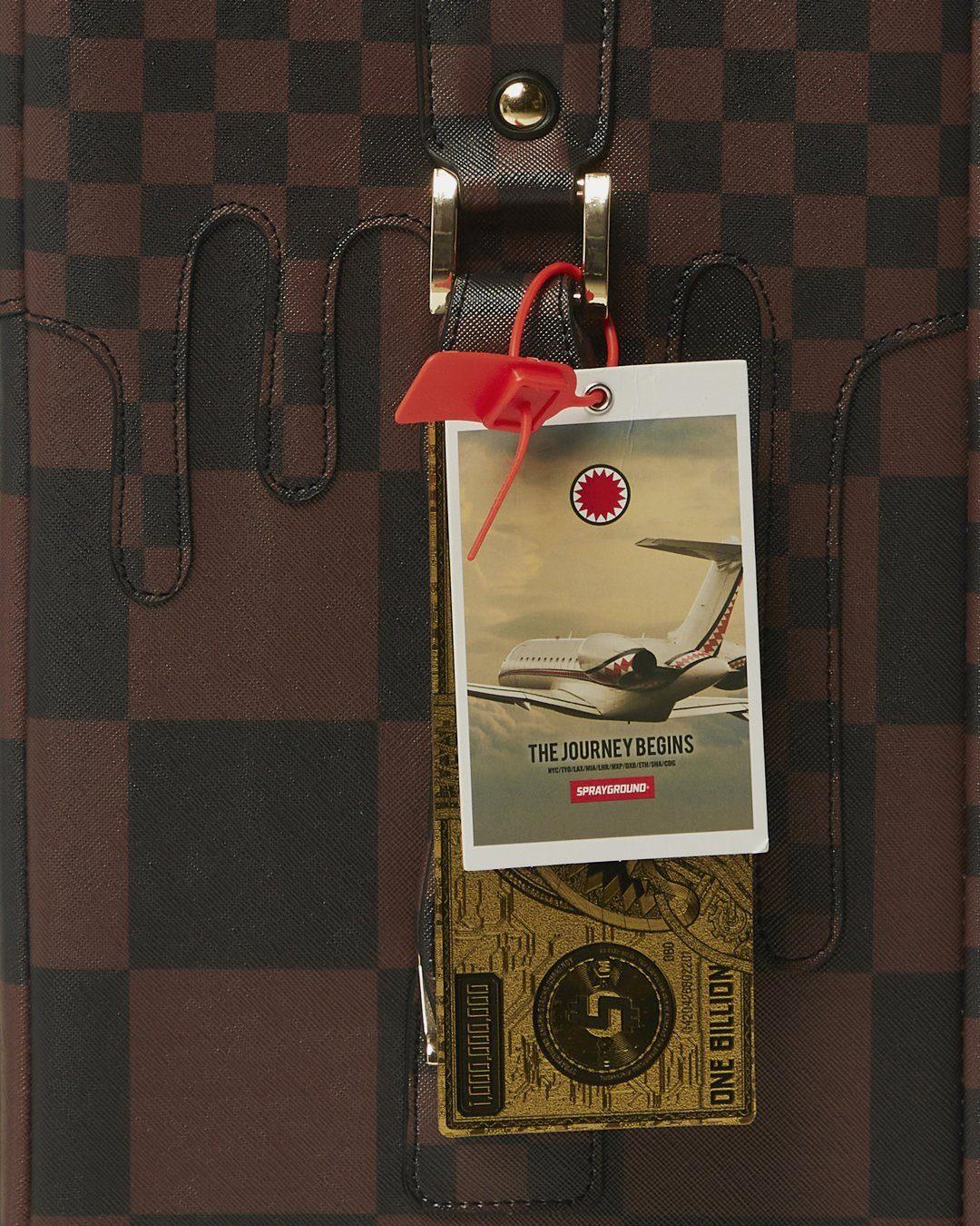 Sprayground Exclusive | XTC SHARKS IN PARIS JETSETTER CARRY-ON LUGGAGE