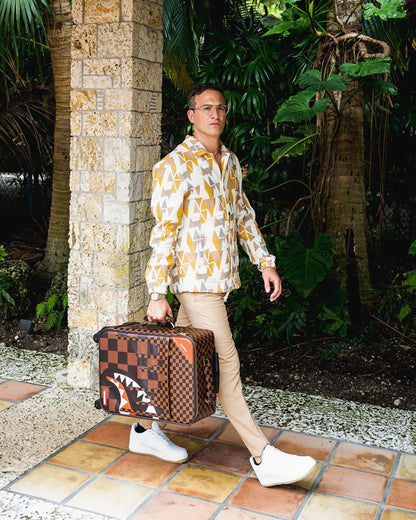 Sprayground Exclusive | XTC SHARKS IN PARIS JETSETTER CARRY-ON LUGGAGE