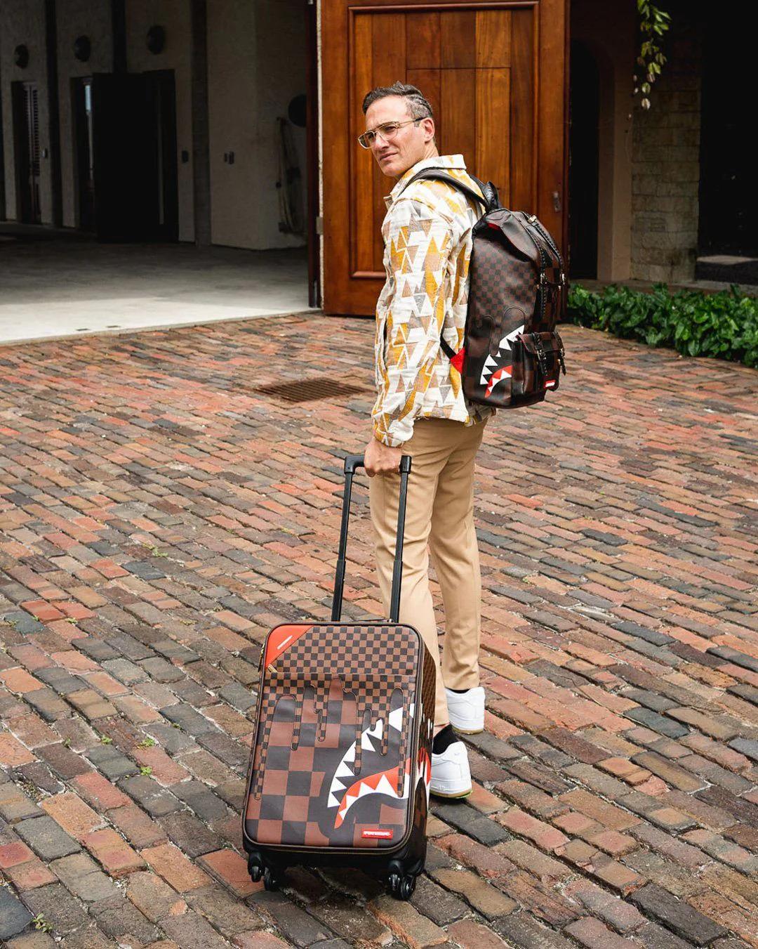 Sprayground Exclusive | XTC SHARKS IN PARIS JETSETTER CARRY-ON LUGGAGE