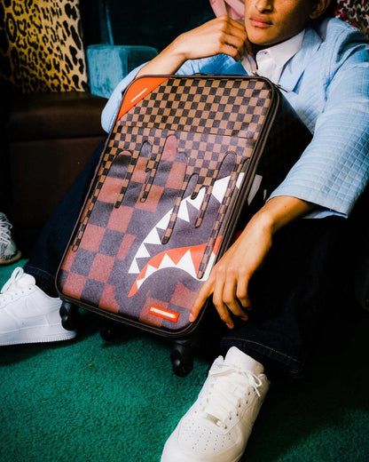 Sprayground Exclusive | XTC SHARKS IN PARIS JETSETTER CARRY-ON LUGGAGE