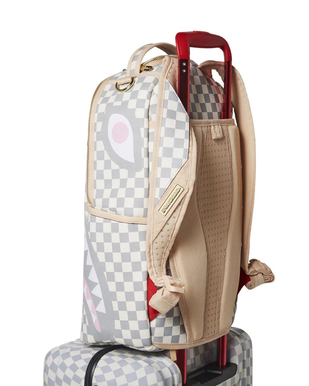 Sprayground Essential | ROSE ALL DAY LA PALAIS SHARKNAUTICS HARDSHELL CARRY-ON LUGGAGE