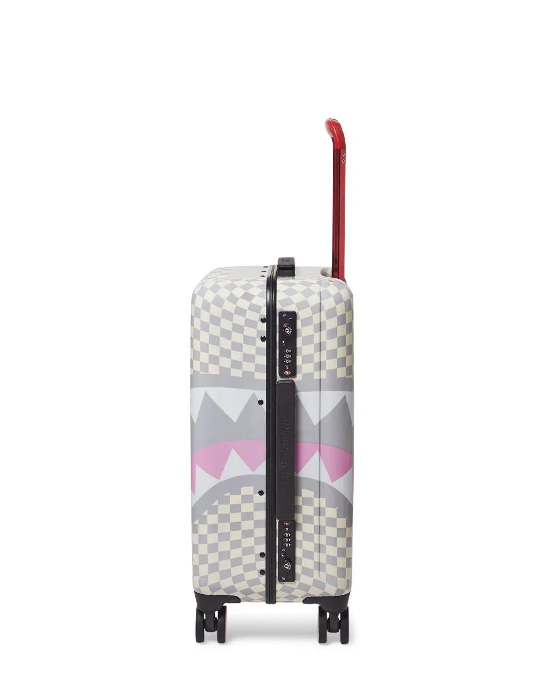 Sprayground Essential | ROSE ALL DAY LA PALAIS SHARKNAUTICS HARDSHELL CARRY-ON LUGGAGE