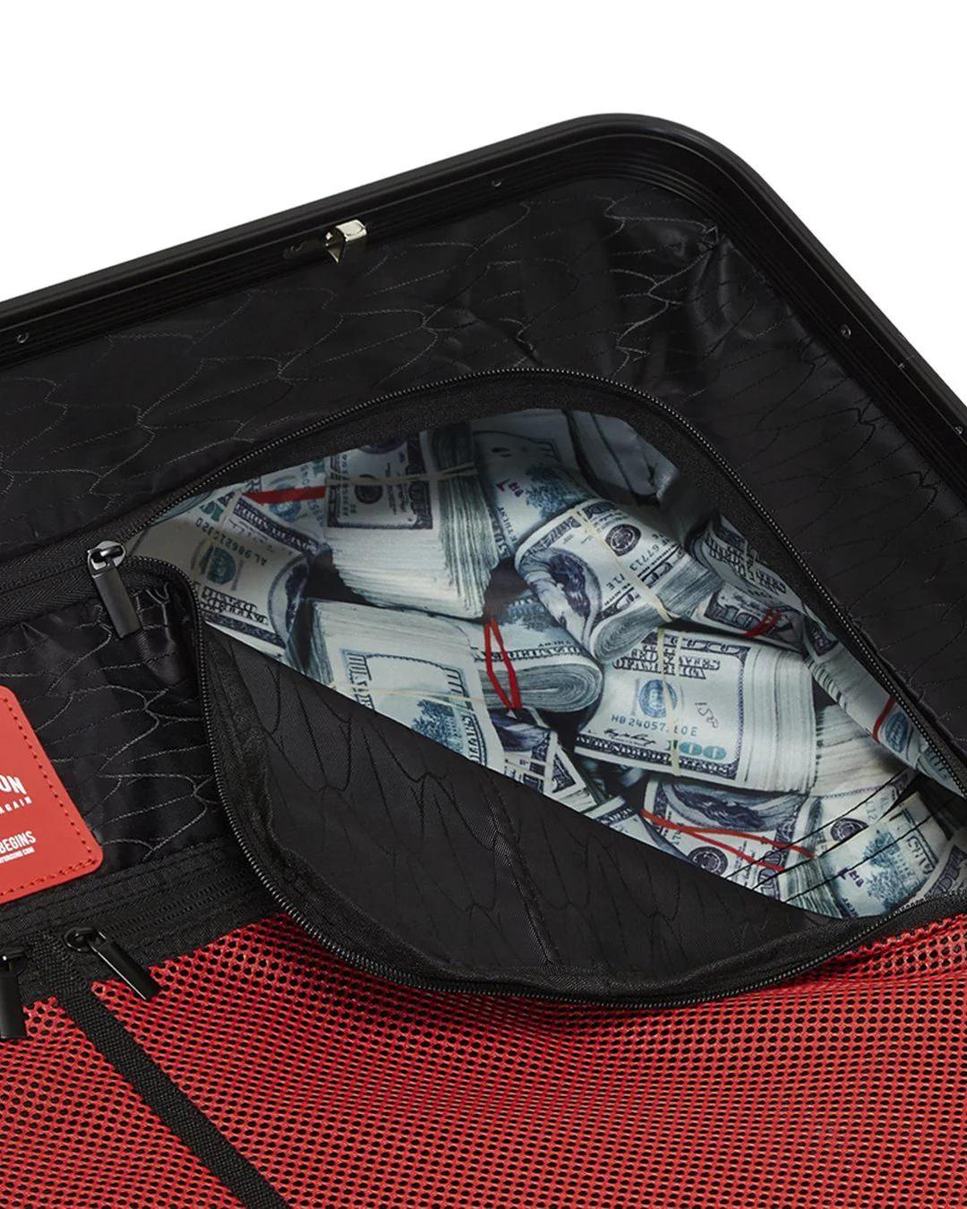 Sprayground Premium | 3AM NEVER SLEEP SHARKITECTURE HARDSHELL CARRY-ON LUGGAGE