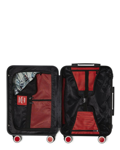 Sprayground Premium | 3AM NEVER SLEEP SHARKITECTURE HARDSHELL CARRY-ON LUGGAGE
