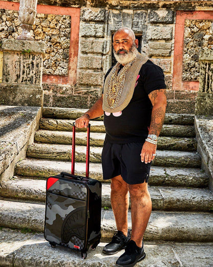 Sprayground New | 3AM NEVER SLEEP JETSETTER CARRY-ON LUGGAGE