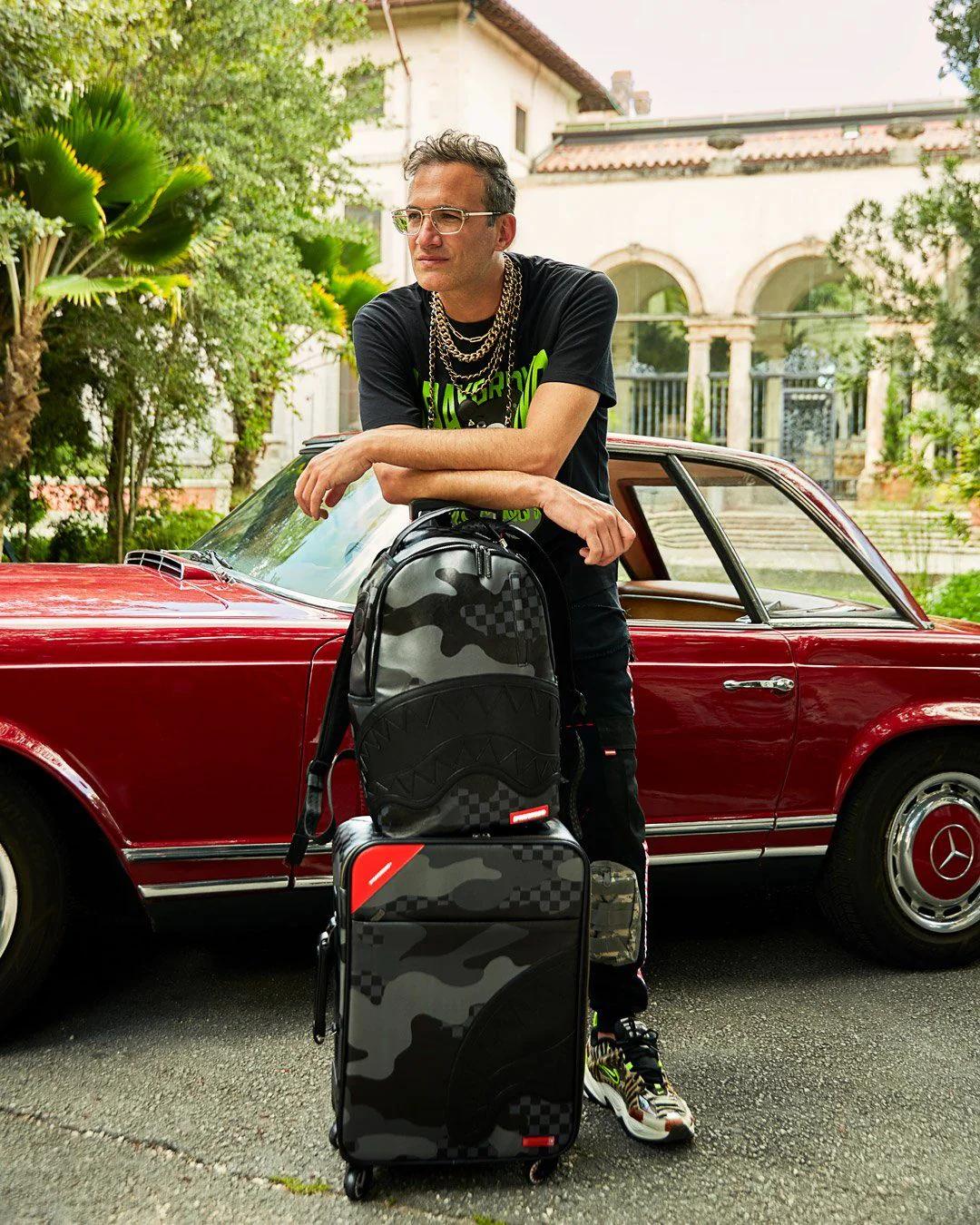 Sprayground New | 3AM NEVER SLEEP JETSETTER CARRY-ON LUGGAGE