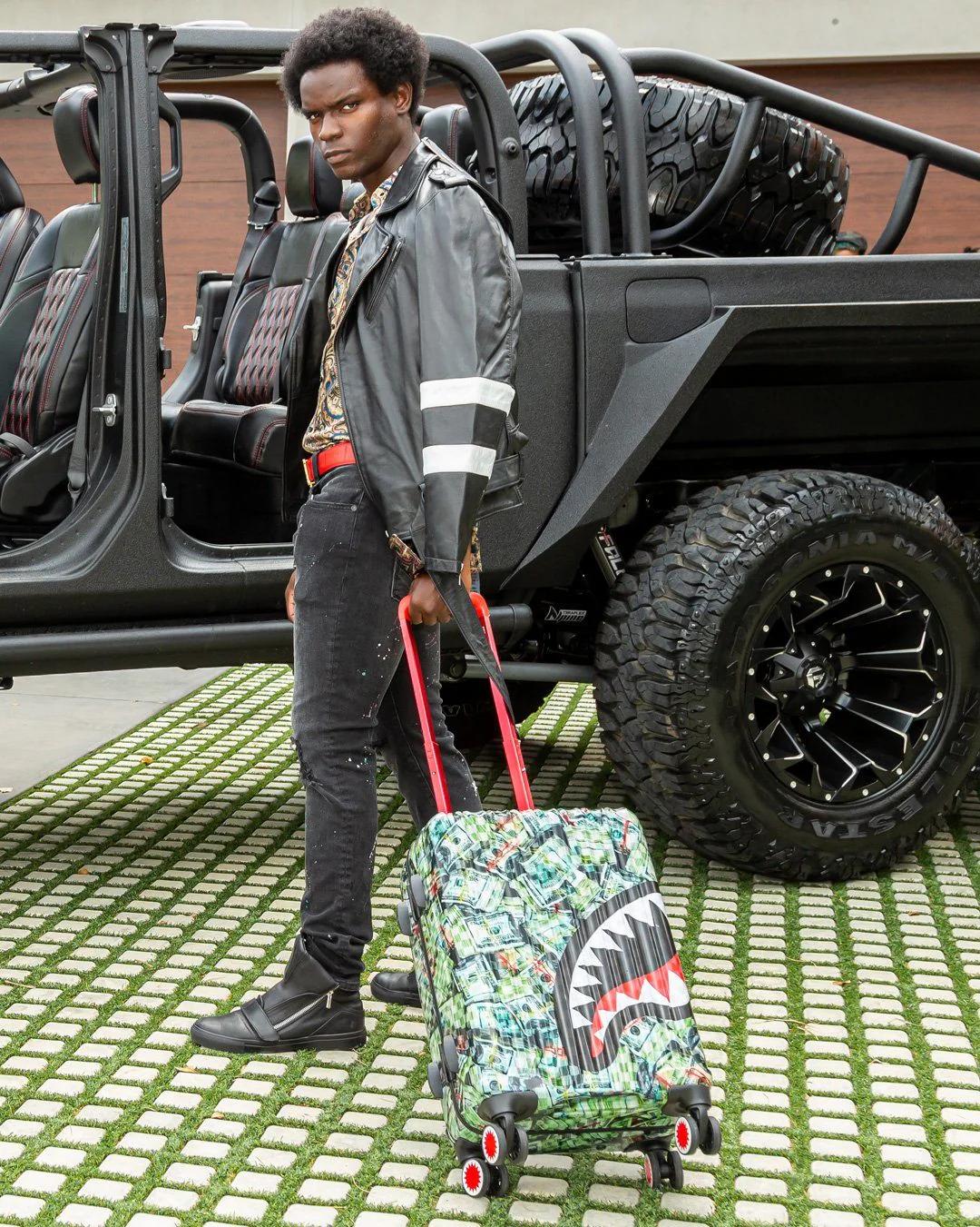 Sprayground Recommended | MAMA I MADE IT SHARKNAUTICS HARDSHELL CARRY-ON LUGGAGE