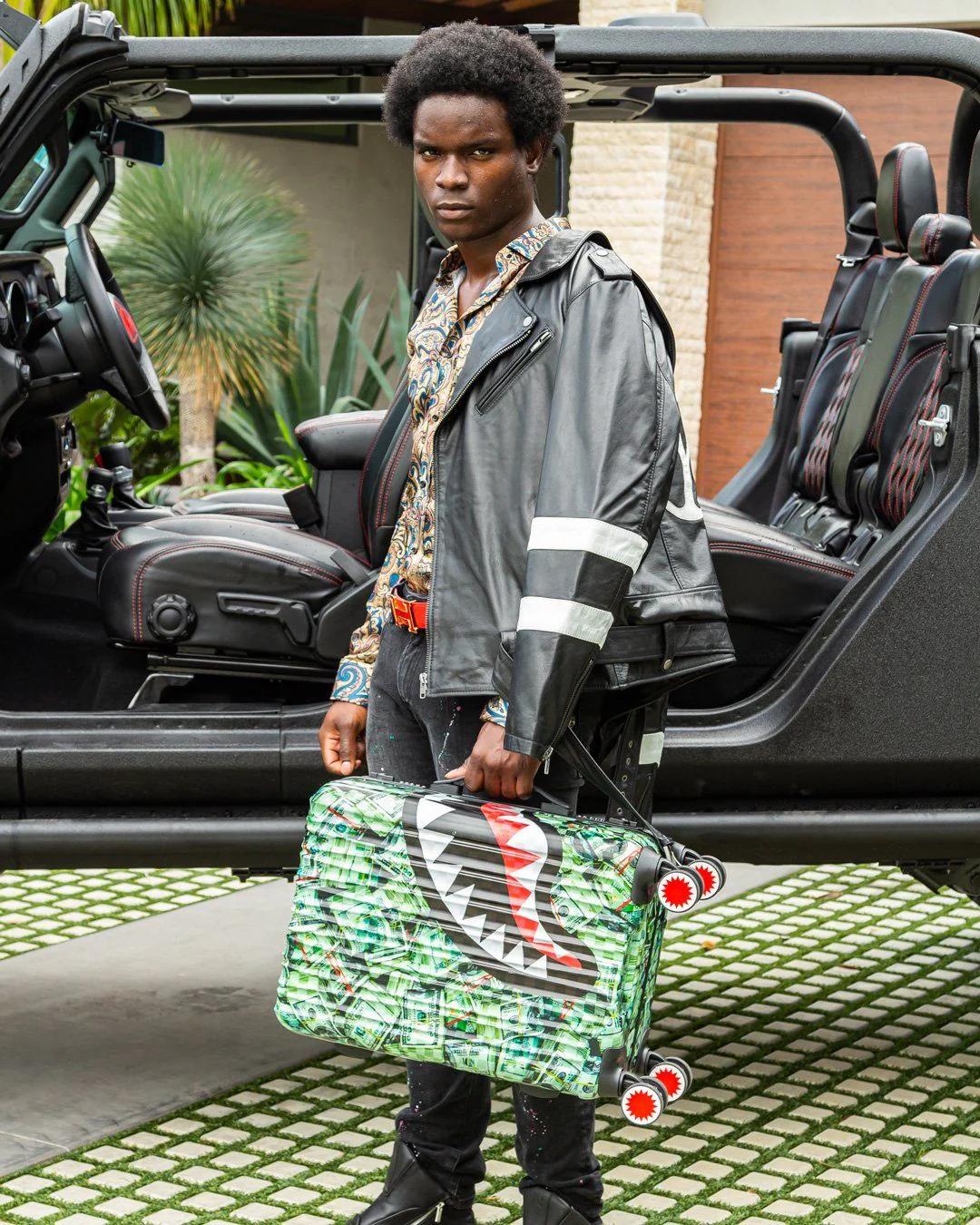 Sprayground Recommended | MAMA I MADE IT SHARKNAUTICS HARDSHELL CARRY-ON LUGGAGE