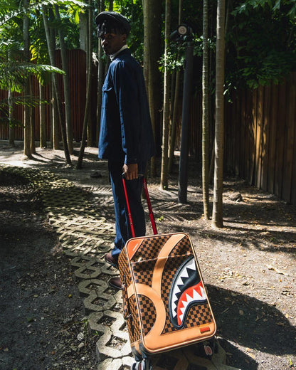 Sprayground Exclusive | HENNY AIR TO THE THRONE JETSETTER CARRY-ON LUGGAGE