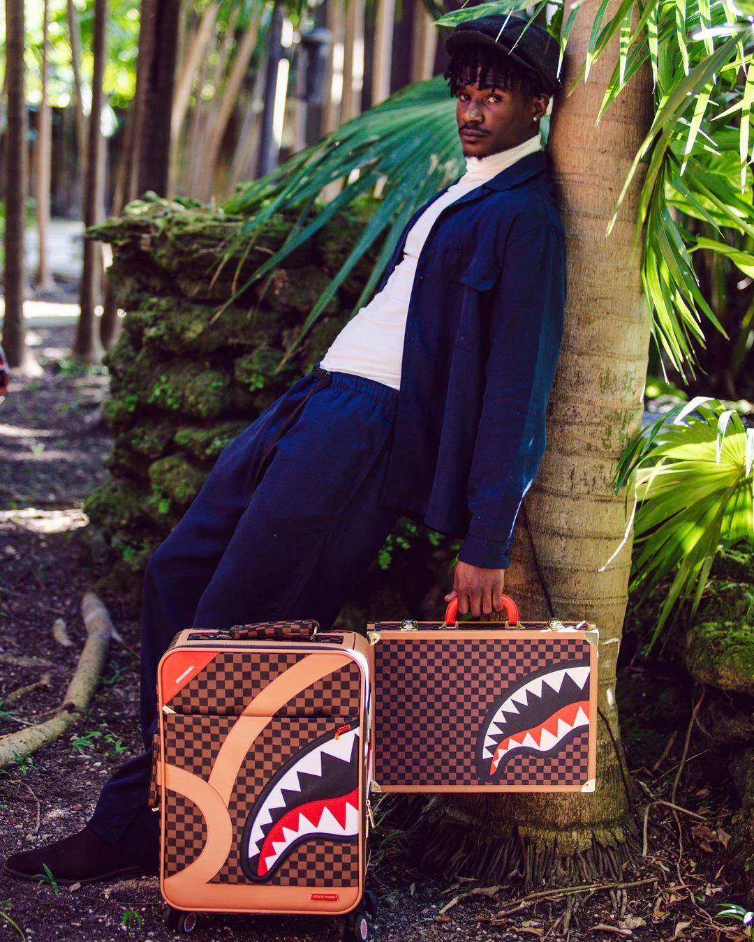 Sprayground Exclusive | HENNY AIR TO THE THRONE JETSETTER CARRY-ON LUGGAGE