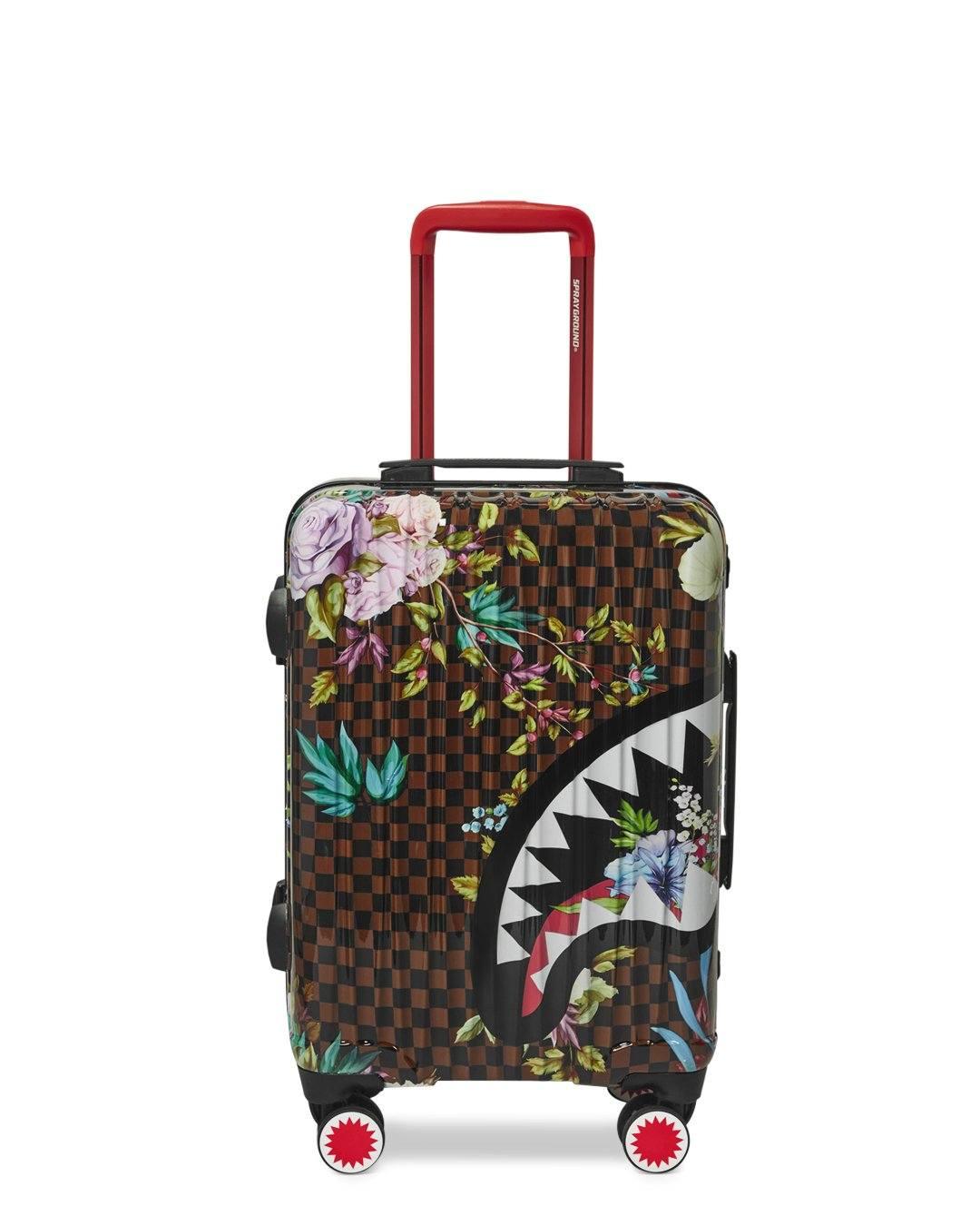 Sprayground Signature | GARDEN OF SHARKS SHARKNAUTICS HARDSHELL CARRY-ON LUGGAGE