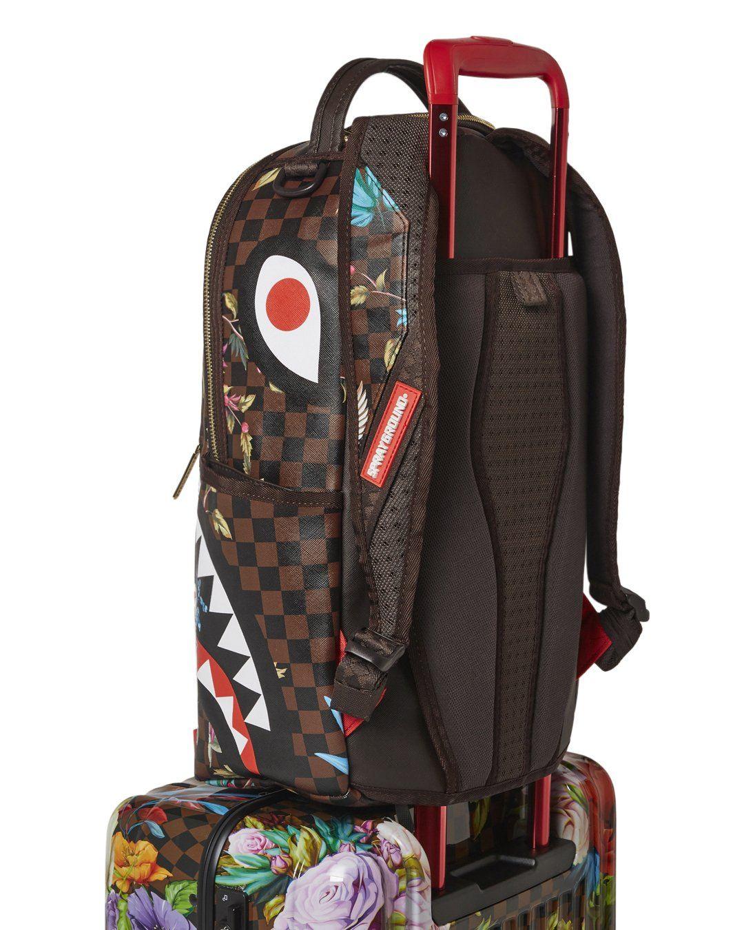 Sprayground Signature | GARDEN OF SHARKS SHARKNAUTICS HARDSHELL CARRY-ON LUGGAGE